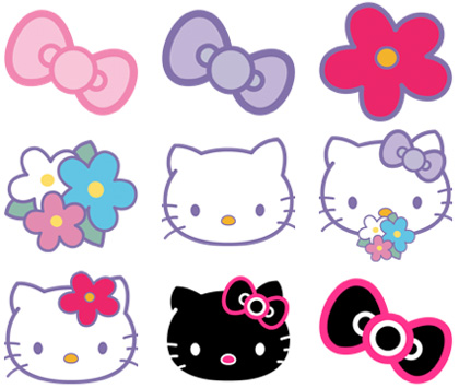 cool hello kitty pics. Iconos de Hello Kitty para las